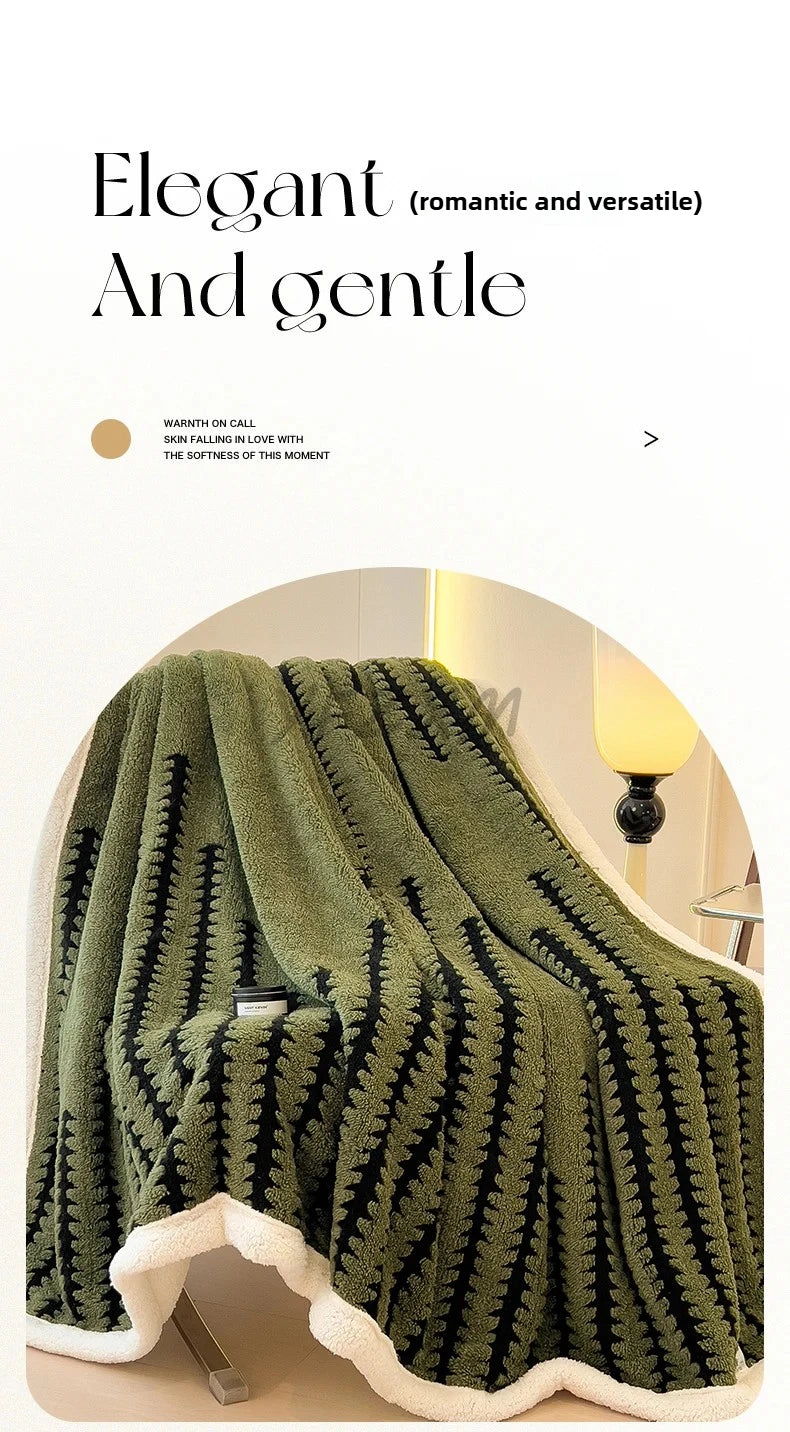 Couverture épaisse et chaude en flanelle, Super douce et moelleuse, Queen, simple, Double taille, confortable, multifonctionnelle, pour la sieste, respectueuse de la peau