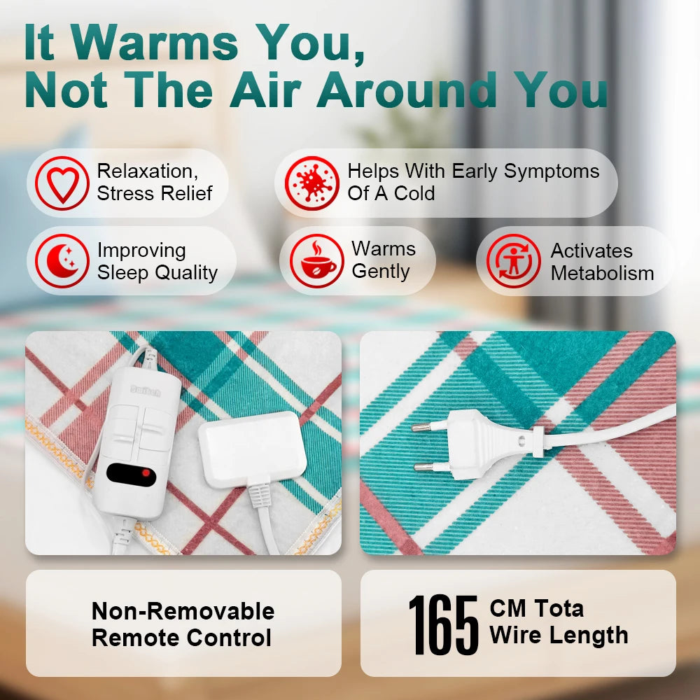 Couverture électrique 220V épaissir Thermostat couvertures électriques 70x1 0/120x1 0/150x180cm couverture chauffante électrique hiver corps plus chaud