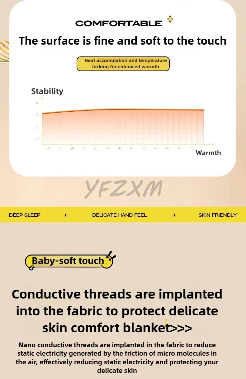 Solid Thickened Wide Striped Flannel Multifunctional Blanket, Can Be Used As Bed Sheet Cover Blanket, Sofa Blanket,nap Blanket