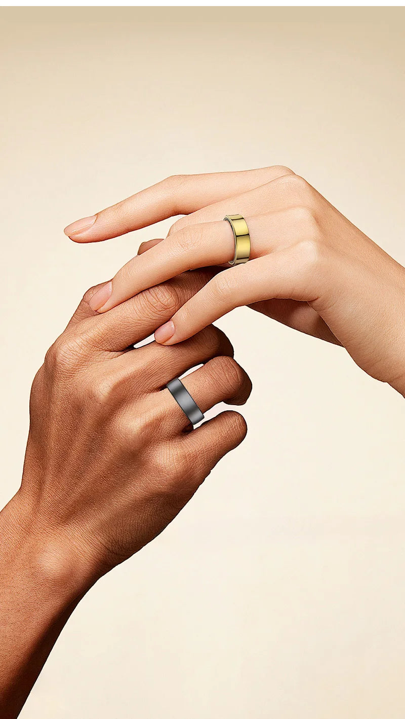 Uhoofit R10 anneau intelligent avec station de charge hommes femmes santé sommeil surveillance de la fréquence cardiaque IP68 et 5ATM étanche Mode multisport