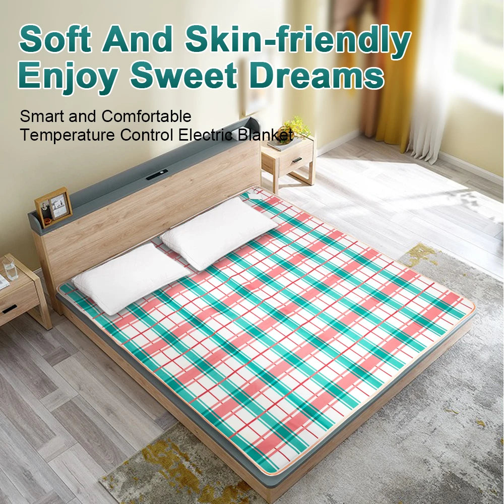 Couverture électrique 220V épaissir Thermostat couvertures électriques 70x1 0/120x1 0/150x180cm couverture chauffante électrique hiver corps plus chaud