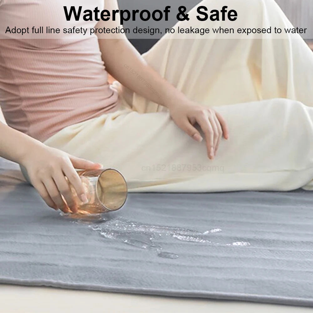 Couverture chauffante électrique pour chambre, couverture chauffante automatique, chauffe-corps, matelas thermique, 220V