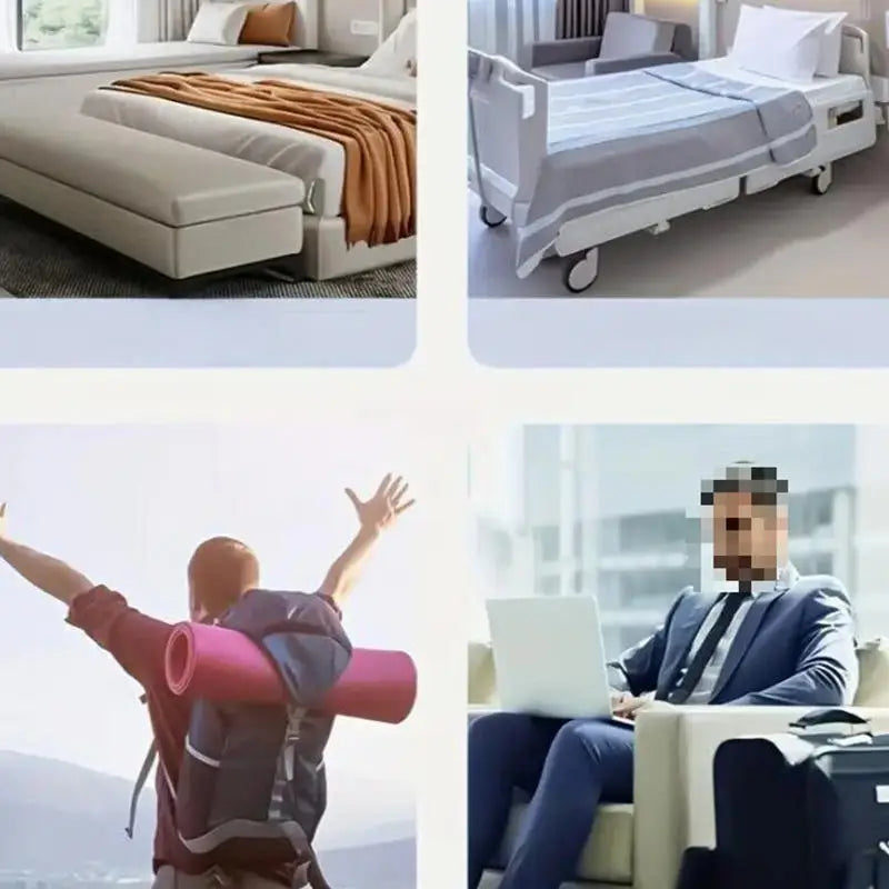 4PCS Disposable Pillowcase Set, Dirt-Proof & Breathable, Universal Fit for Hotel, Beauty Salon, Travel - No Pillow Core Included