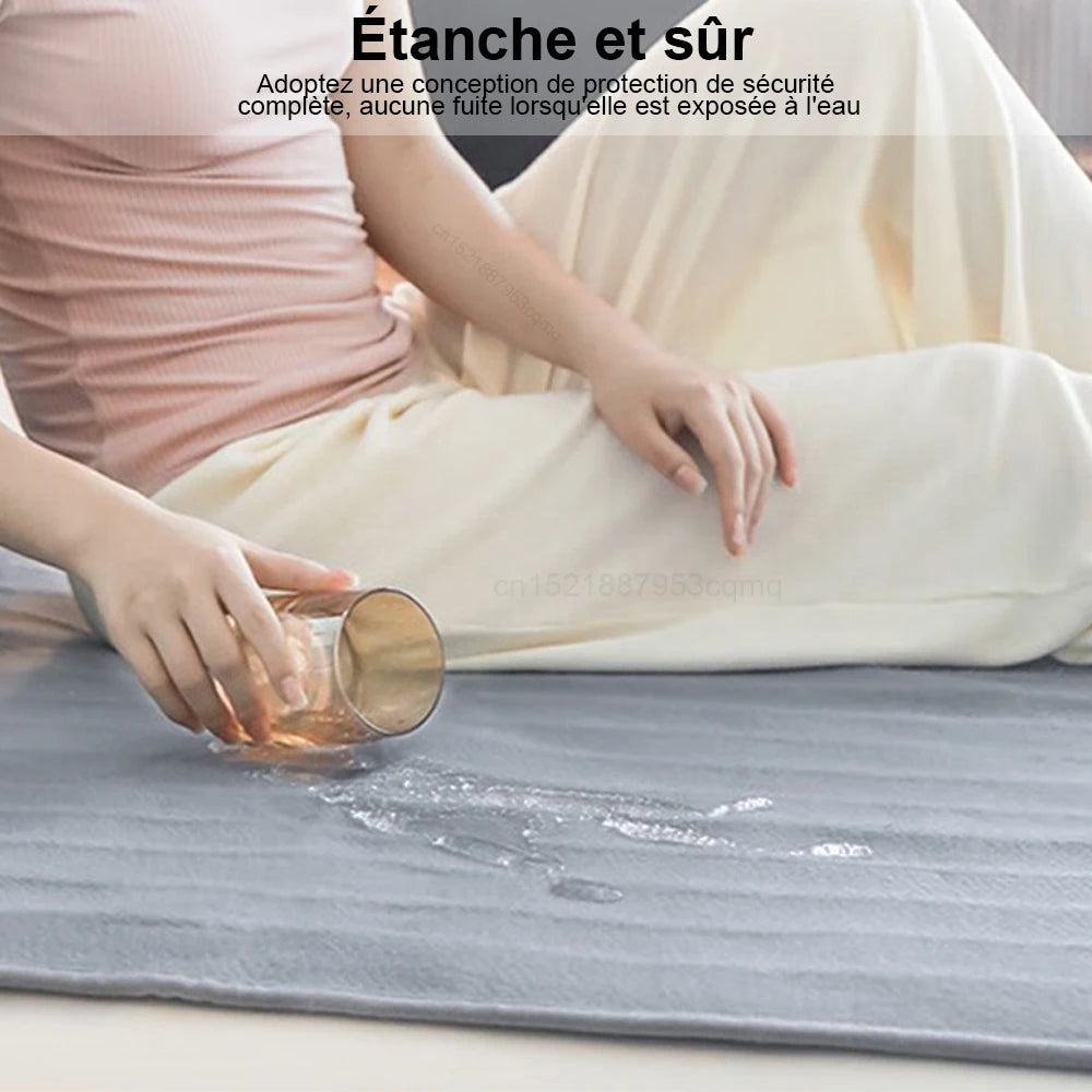 Couverture chauffante électrique pour chambre, couverture chauffante automatique, chauffe-corps, matelas thermique, 220V