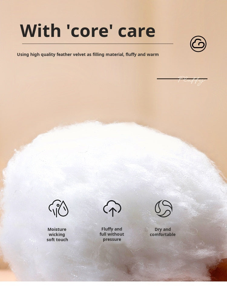 Household Thickened Warm Quilt Core Double-sided Velvet Lamb Wool Autumn Winter Blanket dormitory Warm Double-sided Velvet Core